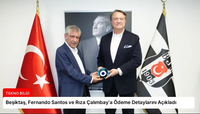 Beşiktaş, Fernando Santos ve Rıza Çalımbay’a Ödeme Detaylarını Açıkladı