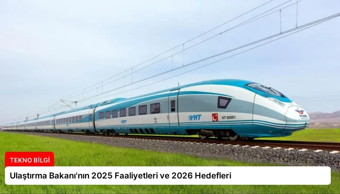 Ulaştırma Bakanı’nın 2025 Faaliyetleri ve 2026 Hedefleri