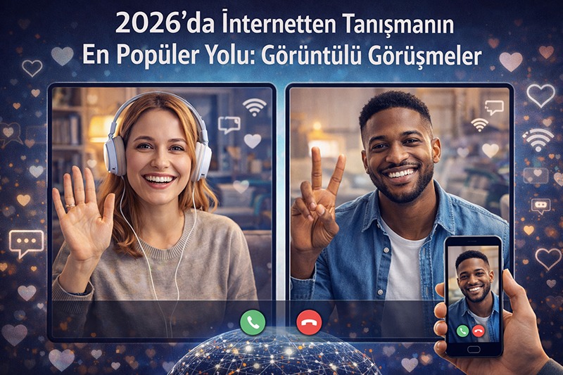 2026’da İnternetten Tanışmanın En Popüler Yolu: Görüntülü Görüşmeler