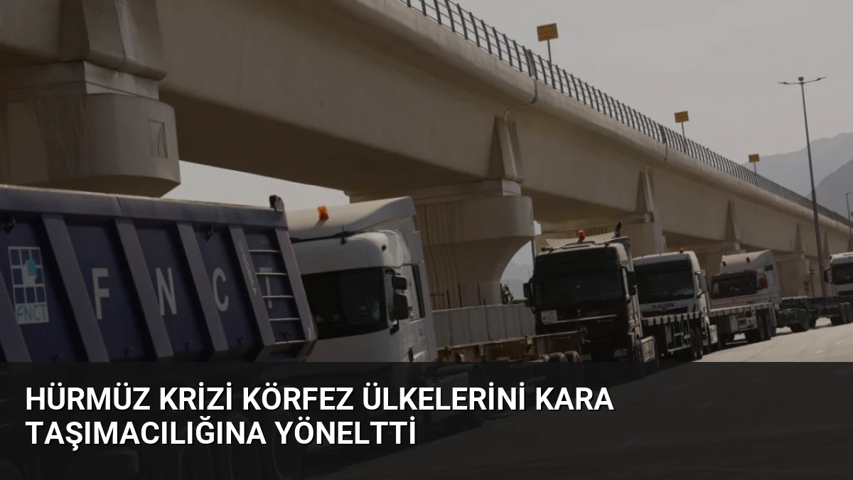 Hürmüz Krizi Körfez Ülkelerini Kara Taşımacılığına Yöneltti