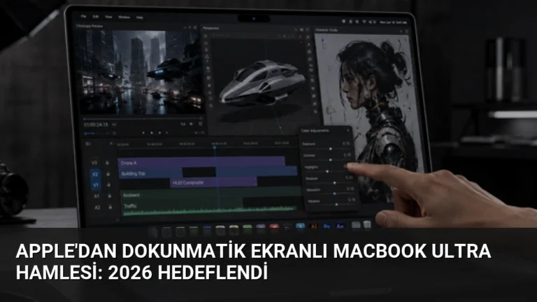 Apple’dan Dokunmatik Ekranlı MacBook Ultra Hamlesi: 2026 Hedeflendi
