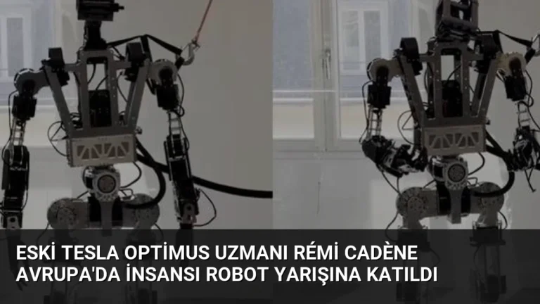 Eski Tesla Optimus Uzmanı Rémi Cadène Avrupa’da İnsansı Robot Yarışına Katıldı