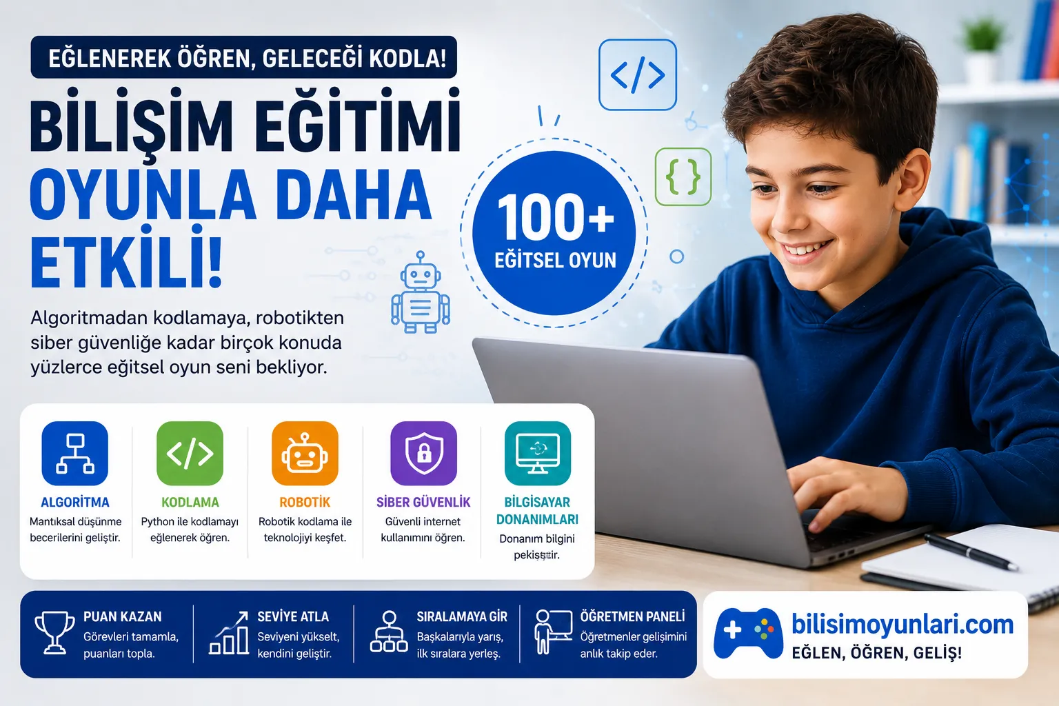 Kodlama Öğrenmek Artık Sadece Ders Kitaplarıyla Sınırlı Değil