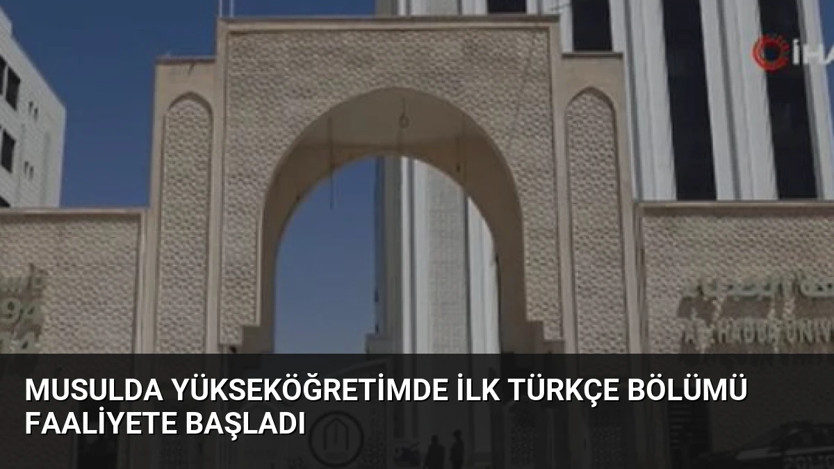 Musulda Yükseköğretimde İlk Türkçe Bölümü Faaliyete Başladı
