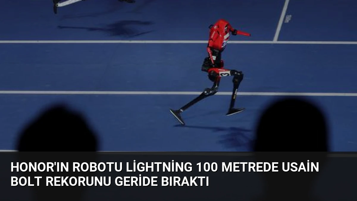 Honor’ın Robotu Lightning 100 Metrede Usain Bolt Rekorunu Geride Bıraktı