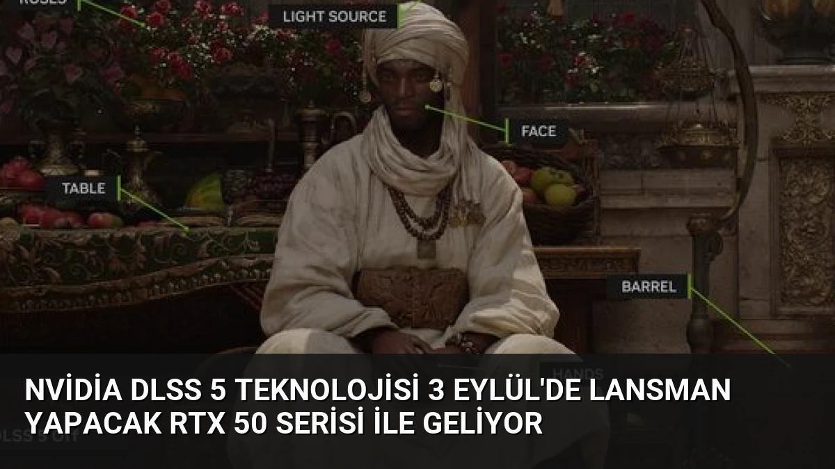 Nvidia DLSS 5 Teknolojisi 3 Eylül’de Lansman Yapacak RTX 50 Serisi ile Geliyor