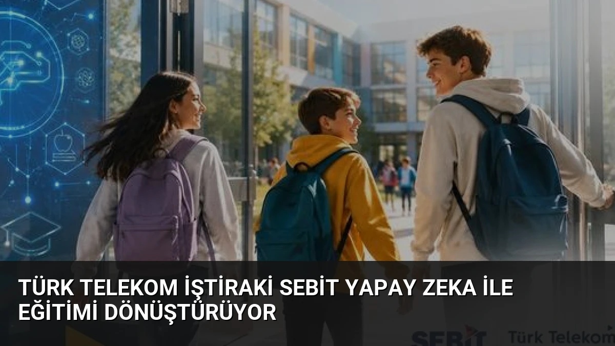 Türk Telekom İştiraki Sebit Yapay Zeka ile Eğitimi Dönüştürüyor