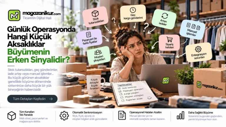 Günlük Operasyonda Hangi Küçük Aksaklıklar Büyümenin Erken Sinyalidir?