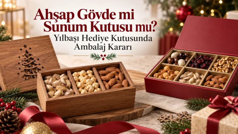 Ahşap Gövde mi Sunum Kutusu mu? Yılbaşı Hediye Kutusunda Ambalaj Kararı